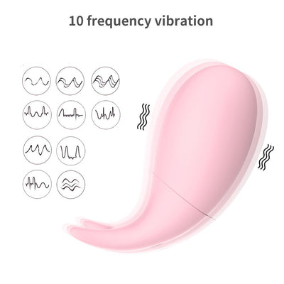 Rechargeable Whale Vibrator for Women – Multi-Frequency Wearable Clitoral Stimulator & Adult Pleasure Toy
