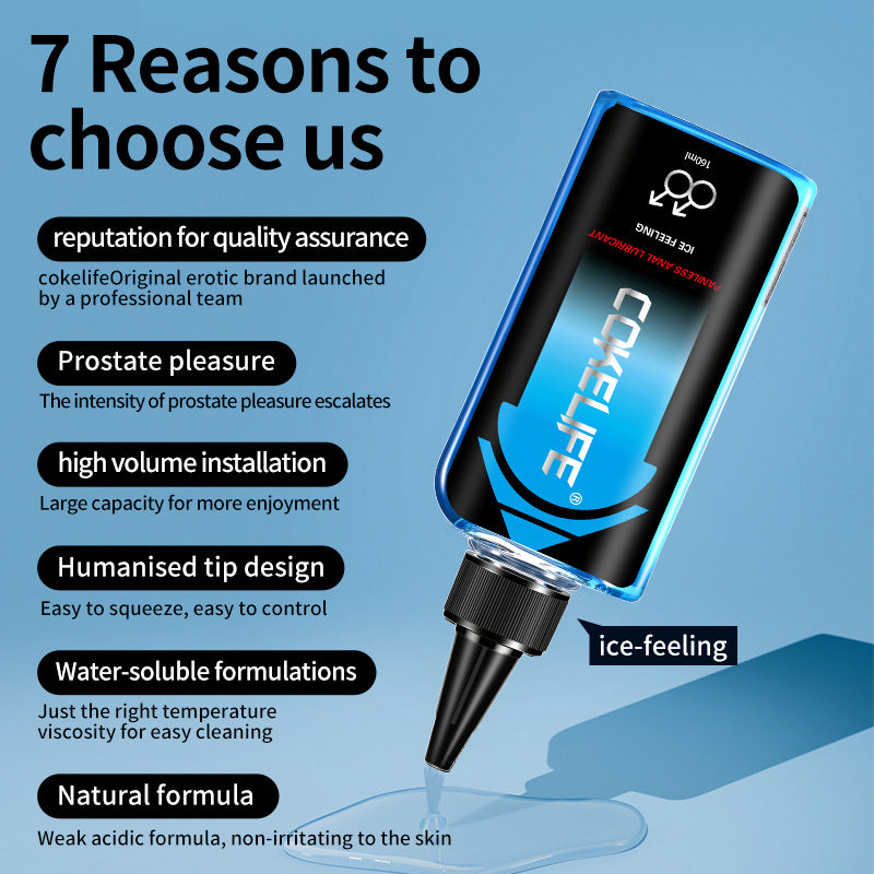 COKELIFE Men’s Anal Pleasure Lubricant – Smooth Nozzle Tip for Intimate Comfort