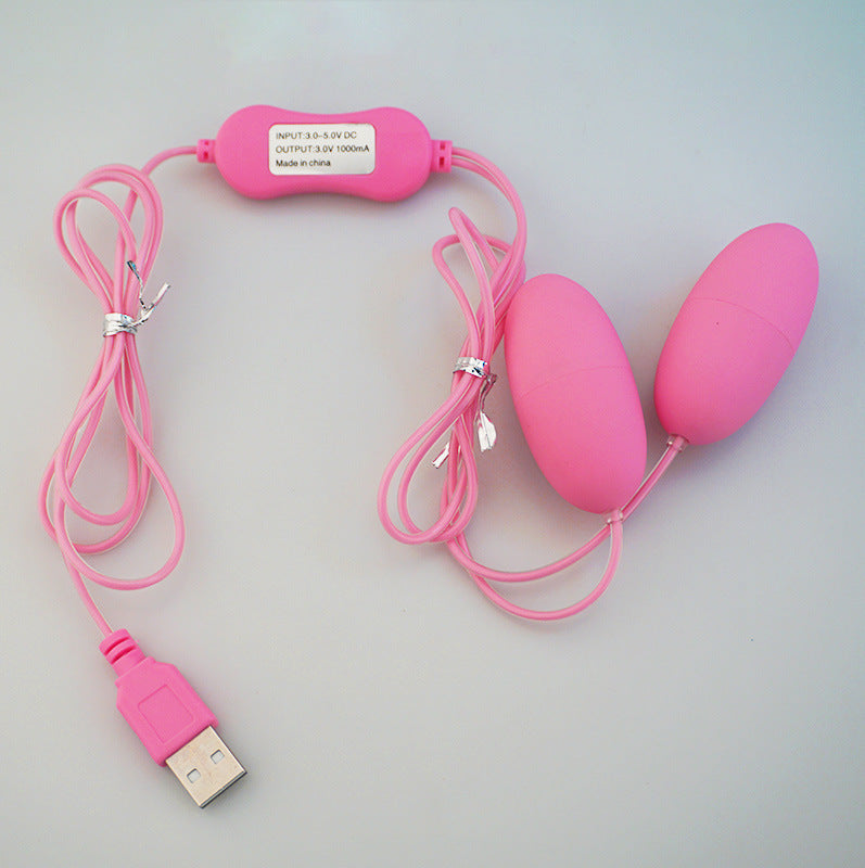 USB Rechargeable Multi-Frequency Jump Egg – Strong Vibration, Silent, Adult Pleasure for Men & Women