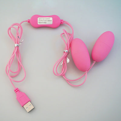 USB Rechargeable Multi-Frequency Jump Egg – Strong Vibration, Silent, Adult Pleasure for Men & Women