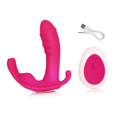 Hot-Selling Wearable Butterfly Vibrator for Women – Wireless Remote-Control, Multi-Speed Adult Pleasure Toy