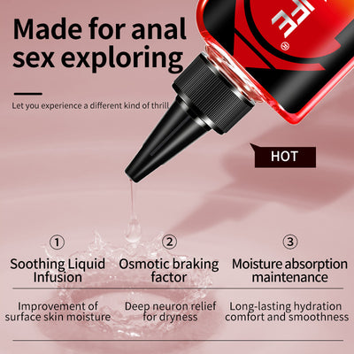 COKELIFE Men’s Anal Pleasure Lubricant – Smooth Nozzle Tip for Intimate Comfort