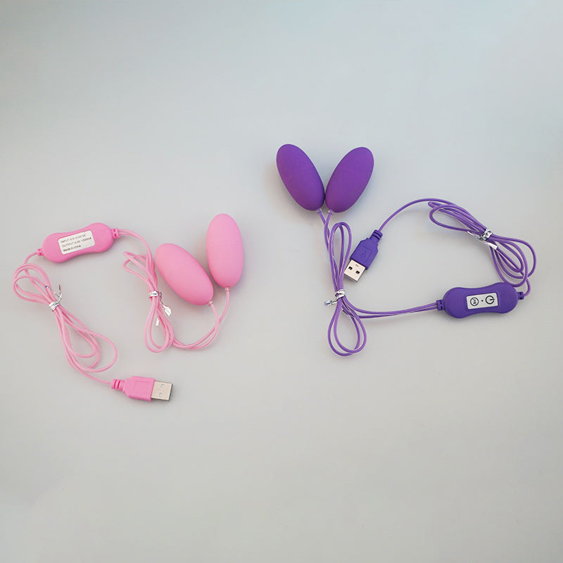 USB Rechargeable Multi-Frequency Jump Egg – Strong Vibration, Silent, Adult Pleasure for Men & Women