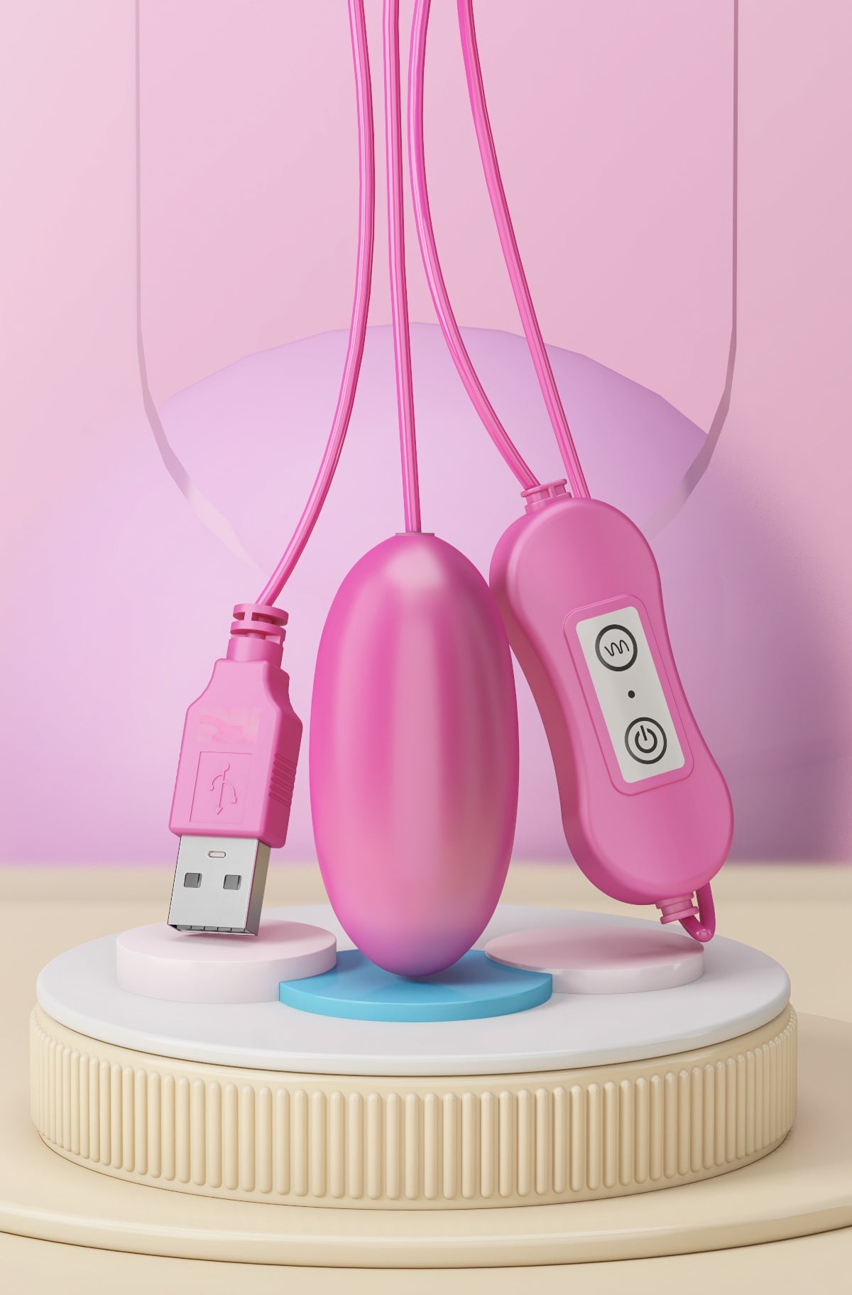 USB Rechargeable Multi-Frequency Jump Egg – Strong Vibration, Silent, Adult Pleasure for Men & Women