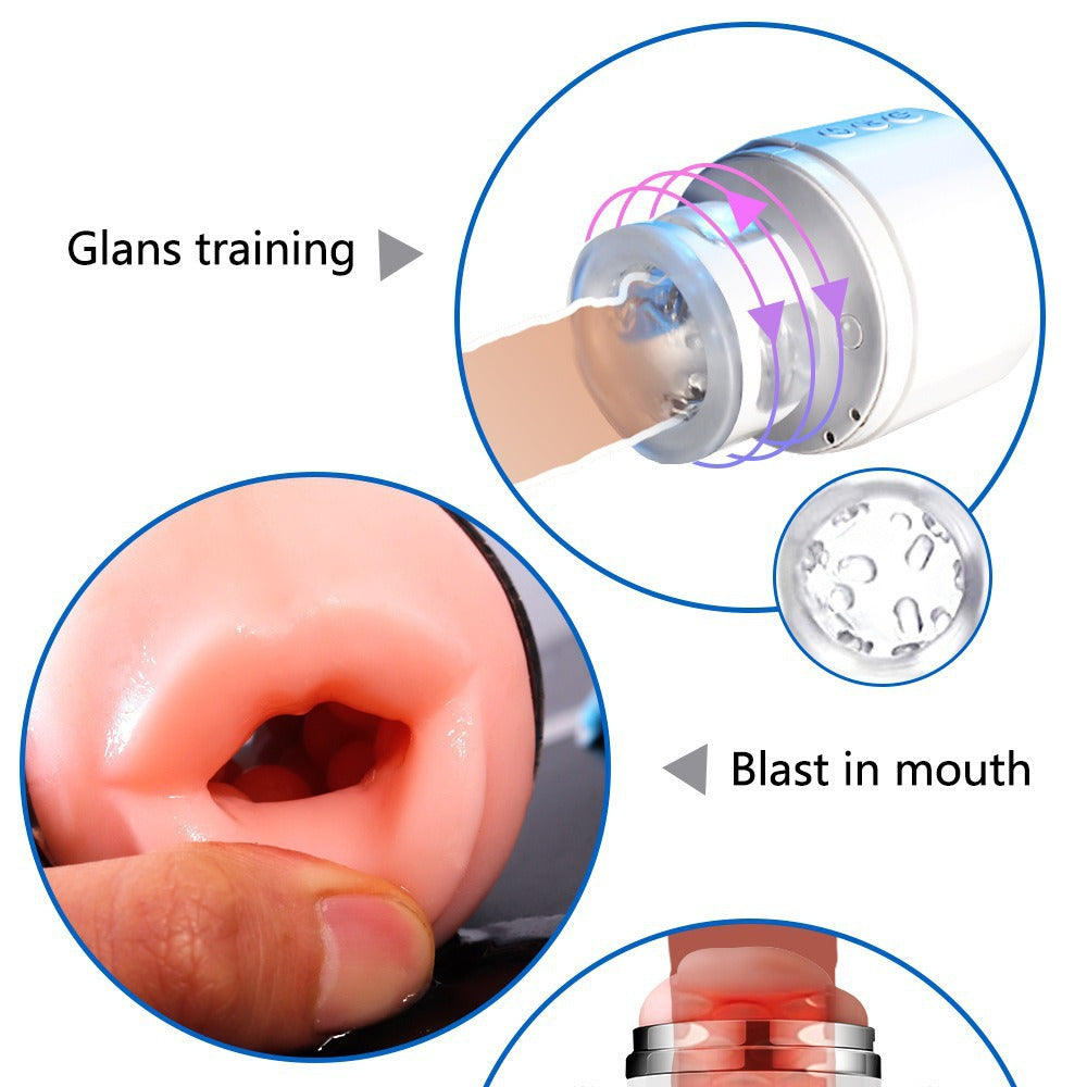 Full-Auto Oral Trainer – Men’s Masturbation & Endurance Enhancer