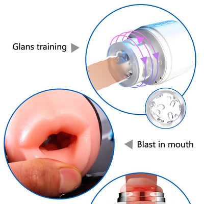 Full-Auto Oral Trainer – Men’s Masturbation & Endurance Enhancer