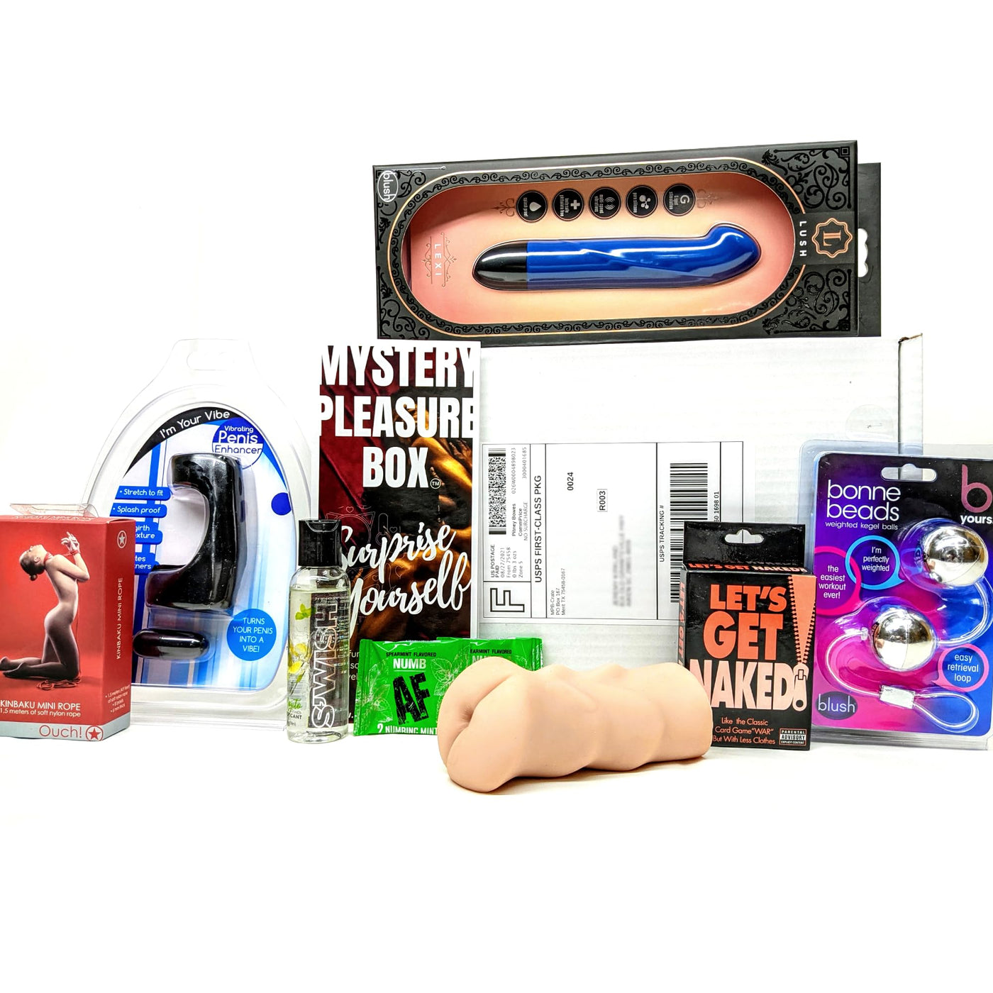 Mystery Pleasure Box – Adult Sex Toys with Discreet Packaging