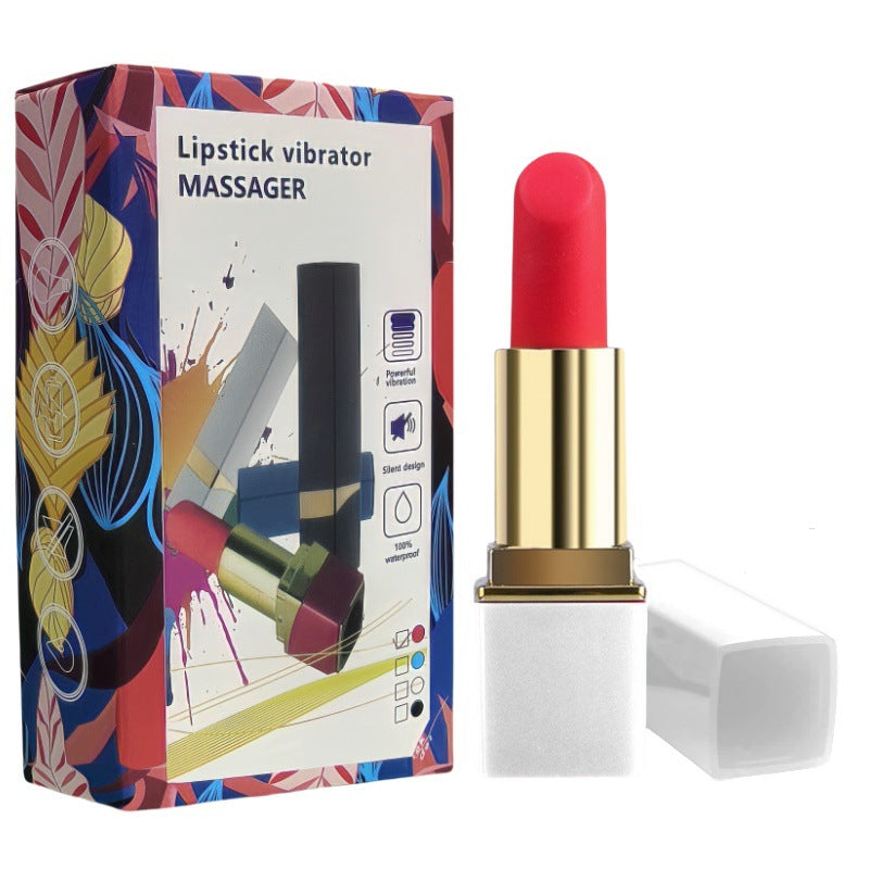 Mini Lipstick Vibrator – Magnetic Rechargeable AV Massager for Women