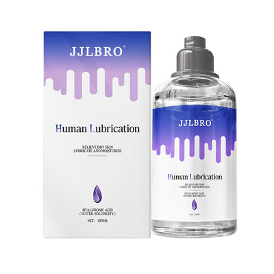 JJLBRO Sodium Hyaluronate Water-Based Personal Lubricant – Hydrating, Gentle, Intimate Gel for Couples