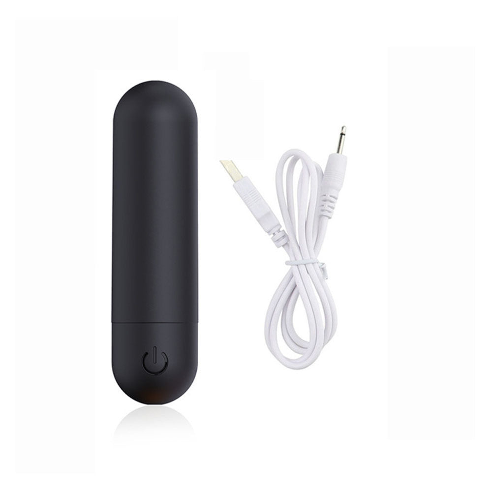 10-Frequency Strong Bullet Vibrator – Portable Adult Toy, Matte Electroplated Female Masturbator