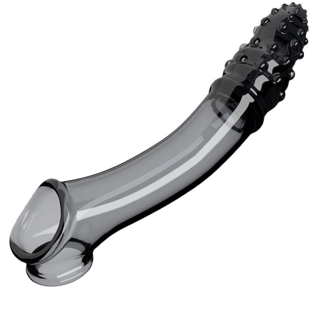 Vibrating Penis Sleeve with Spikes – Extended Wear Cock Ring for Delay & Locking