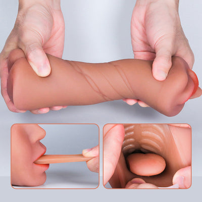 3-in-1 Male Masturbator – Realistic Oral, Vaginal & Anal Stroker for Men