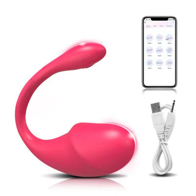 APP Remote Control Tadpole Vibrator – Powerful Wireless Jump Egg for Women, Body-Safe Silicone Clitoral & G-Spot Massager, Adult Pleasure Toy