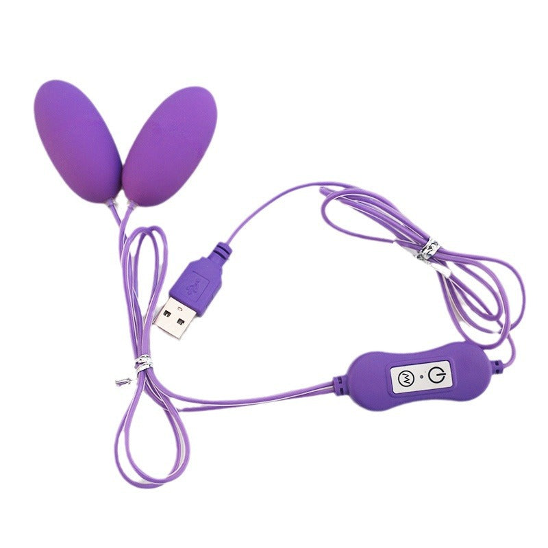 USB Rechargeable Multi-Frequency Jump Egg – Strong Vibration, Silent, Adult Pleasure for Men & Women