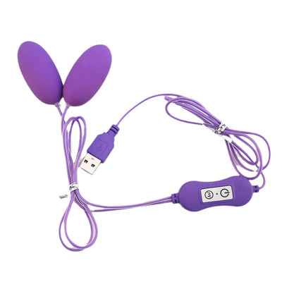 USB Rechargeable Multi-Frequency Jump Egg – Strong Vibration, Silent, Adult Pleasure for Men & Women