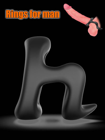 Silicone Cock Ring – Adjustable Foreskin & Stimulating Male Pleasure Ring