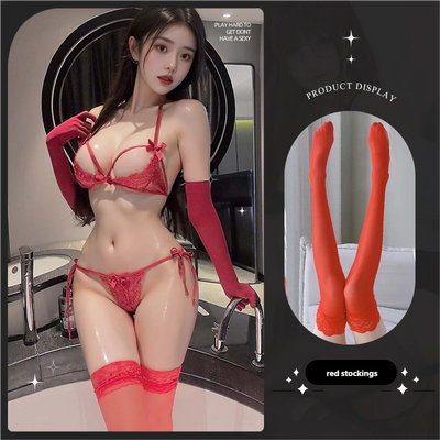 VibeWeaver Erotic Lace Camisole, Breathable Push-Up Lingerie Top with Side Support, Sexy Pure Desire Vest