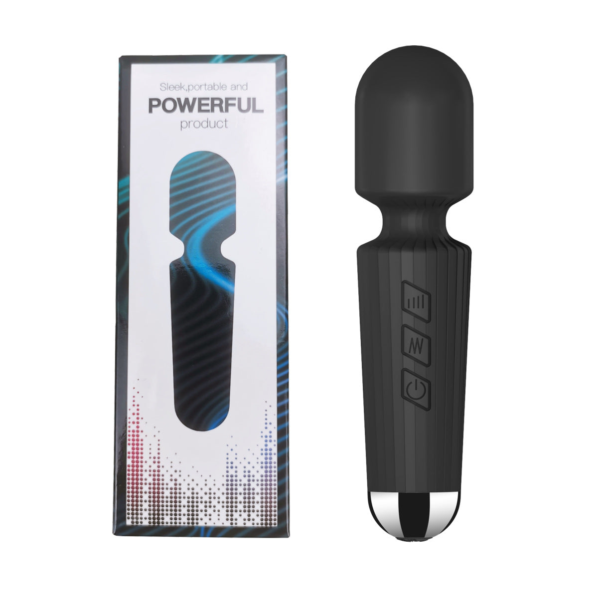 8-Speed 20-Frequency Rechargeable AV Vibrator – Waterproof, Strong Vibration, Silent, Multi-Mode Pleasure for Women