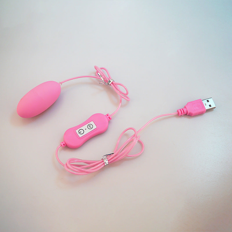 USB Rechargeable Multi-Frequency Jump Egg – Strong Vibration, Silent, Adult Pleasure for Men & Women