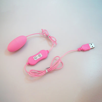 USB Rechargeable Multi-Frequency Jump Egg – Strong Vibration, Silent, Adult Pleasure for Men & Women
