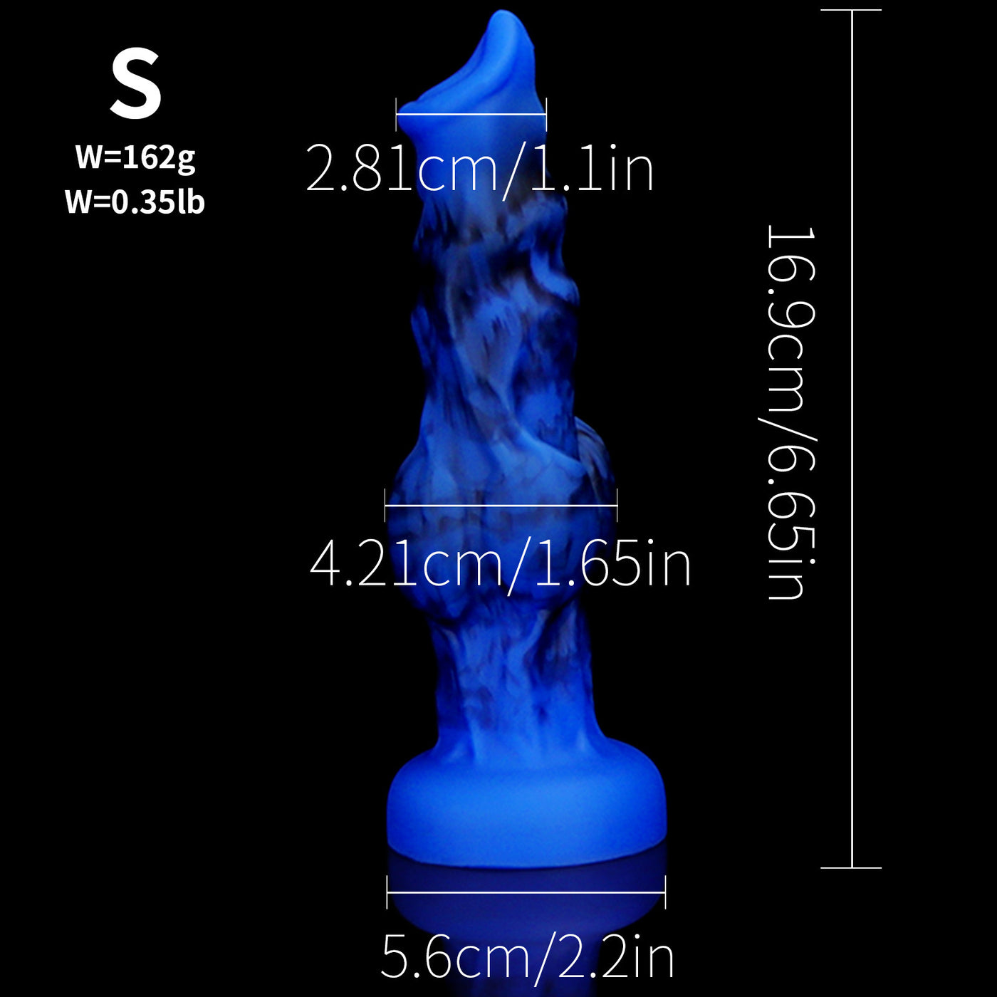 Textured Wolf-Inspired Silicone Fantasy Trainer – Ultra-Soft Adult Pleasure Toy