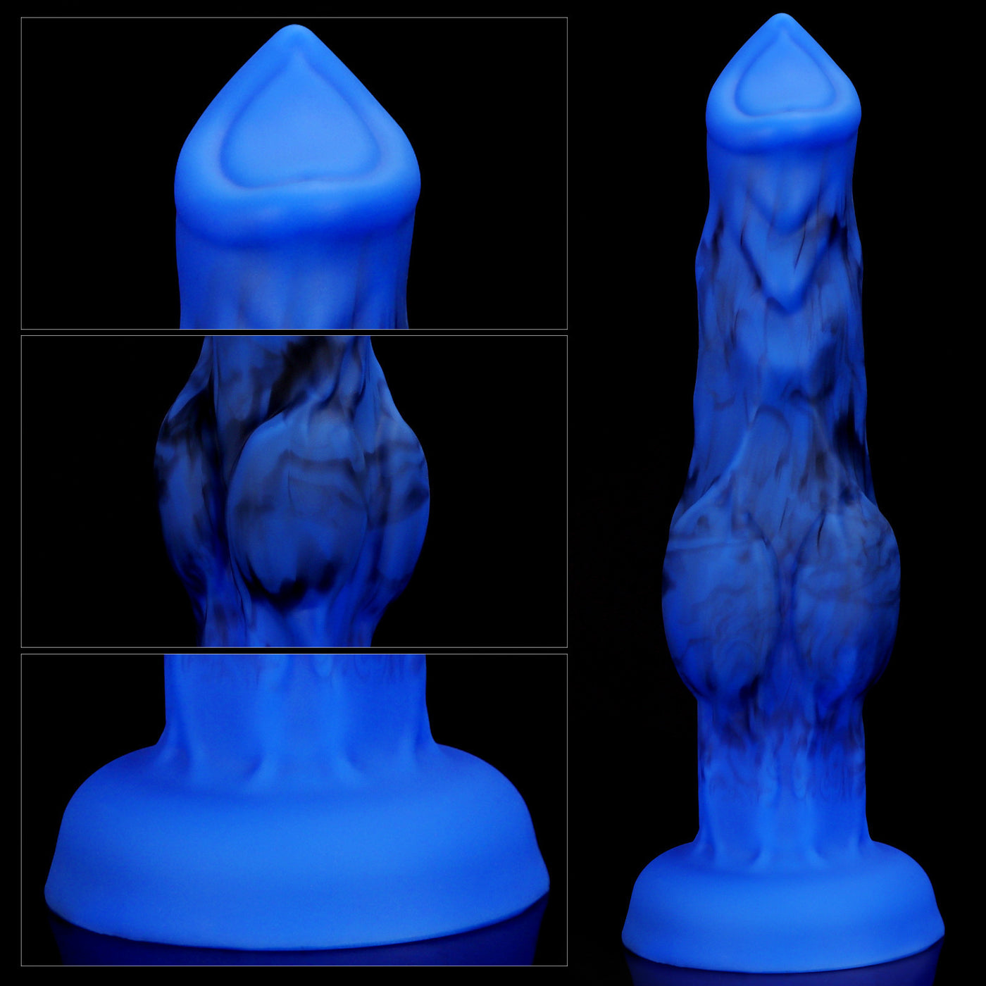Textured Wolf-Inspired Silicone Fantasy Trainer – Ultra-Soft Adult Pleasure Toy