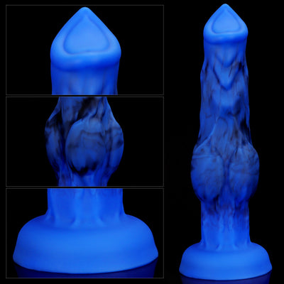Textured Wolf-Inspired Silicone Fantasy Trainer – Ultra-Soft Adult Pleasure Toy