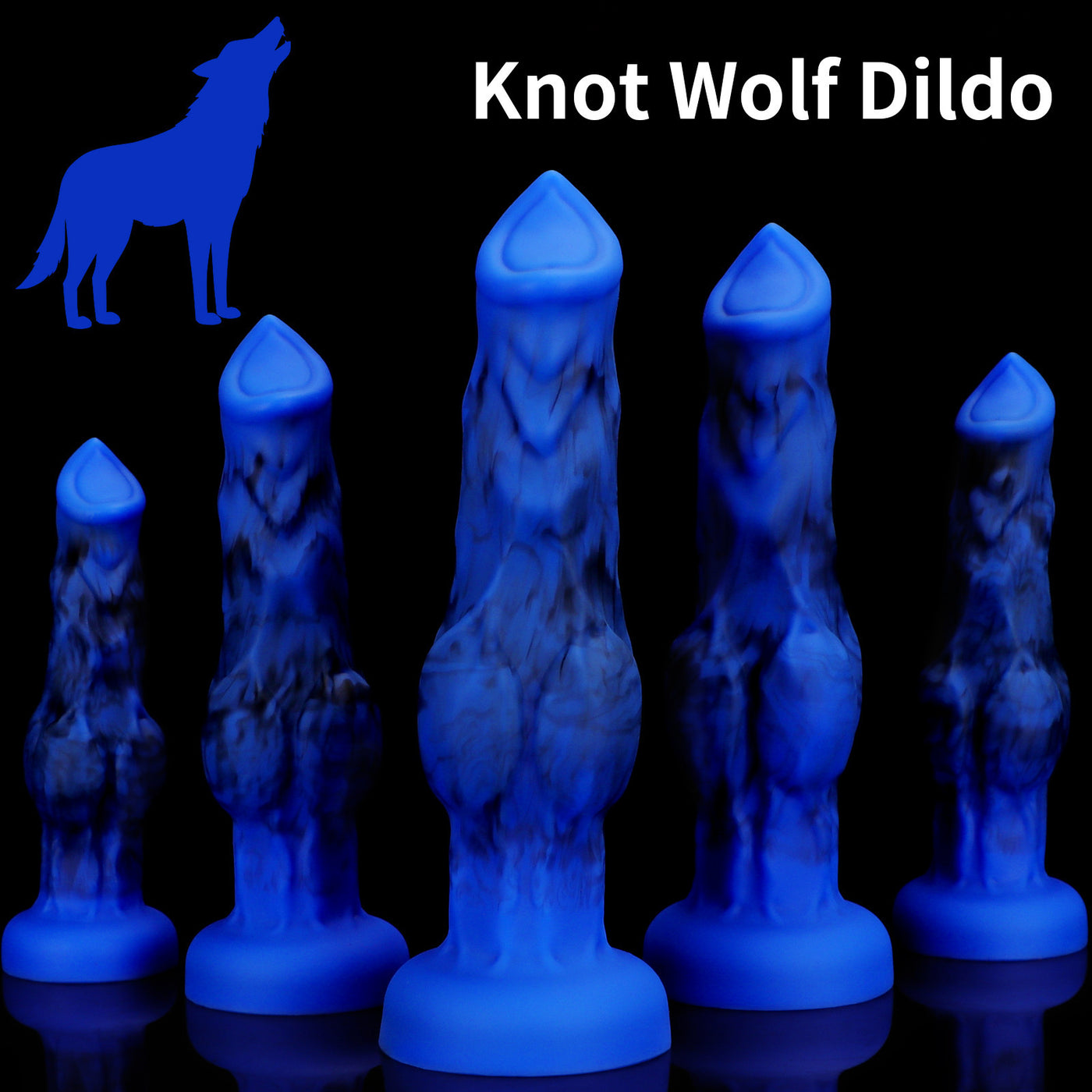 Textured Wolf-Inspired Silicone Fantasy Trainer – Ultra-Soft Adult Pleasure Toy