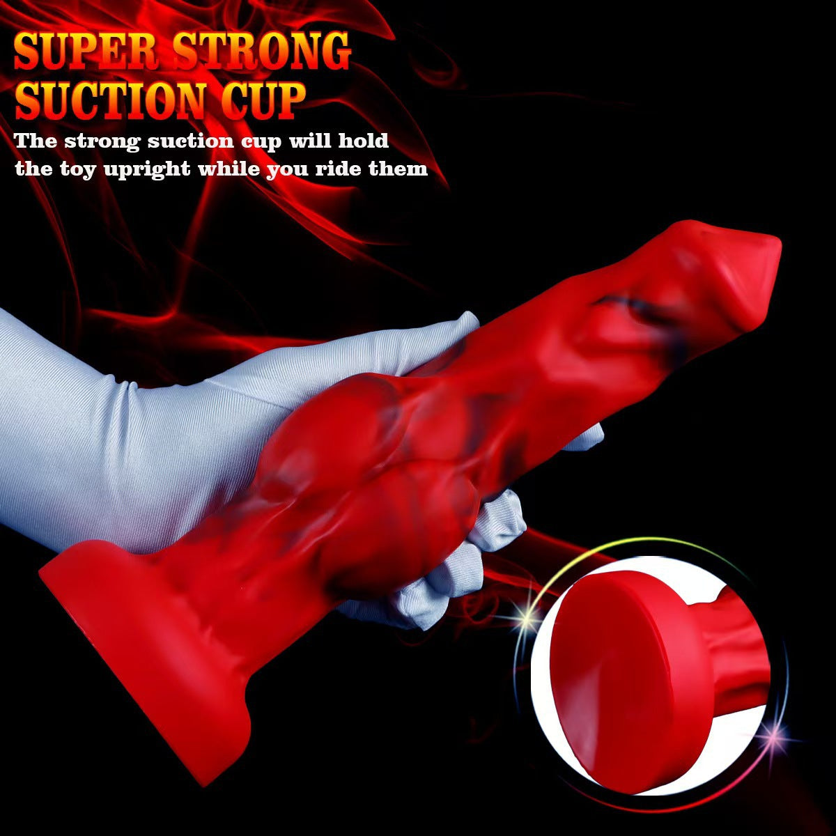 Textured Wolf-Inspired Silicone Fantasy Trainer – Ultra-Soft Adult Pleasure Toy