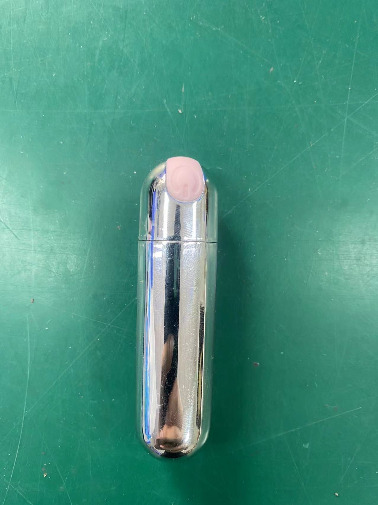 10-Frequency Strong Bullet Vibrator – Portable Adult Toy, Matte Electroplated Female Masturbator