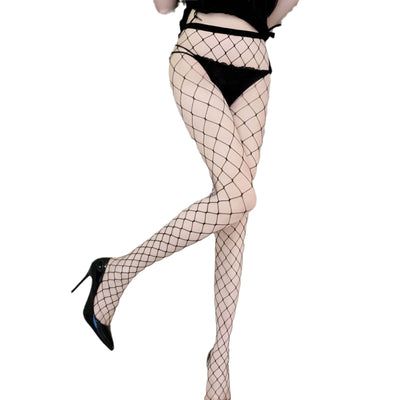 Sexy Lingerie & Stockings Set – Erotic Bodysuit, Fishnet & Thigh-High Hosiery for Women