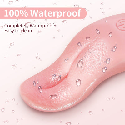 Rechargeable Vibrating Tongue Licking Stimulator – Silent Female Masturbator