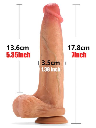 SAMEYO Liquid Silicone Realistic Dildo – Super Soft Female Masturbator Toy