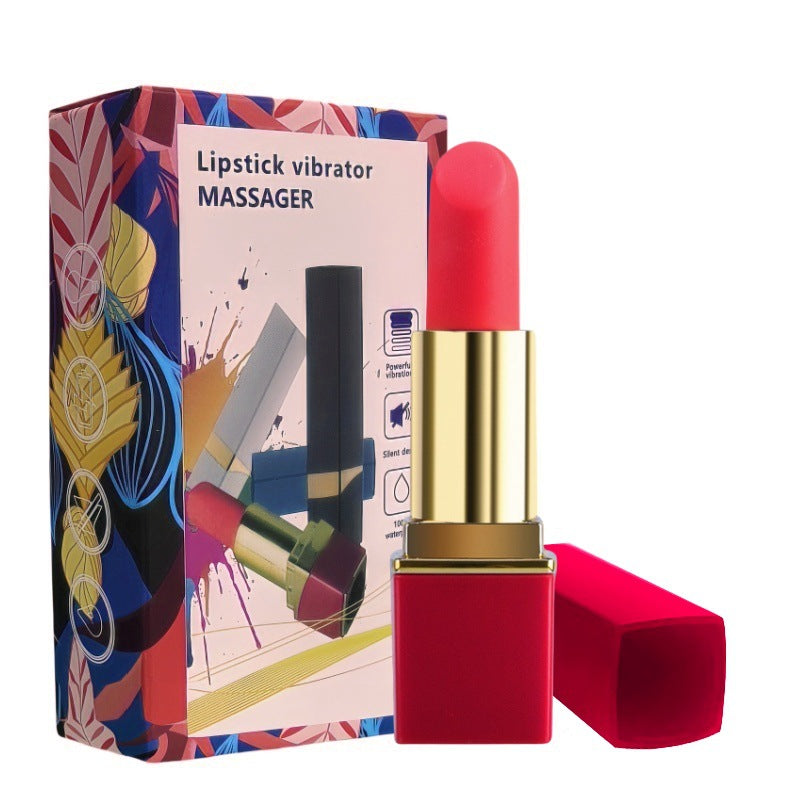 Mini Lipstick Vibrator – Magnetic Rechargeable AV Massager for Women